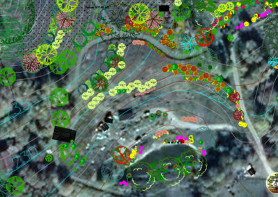 Permaculture design portfolio image from Living Landscapes Design.